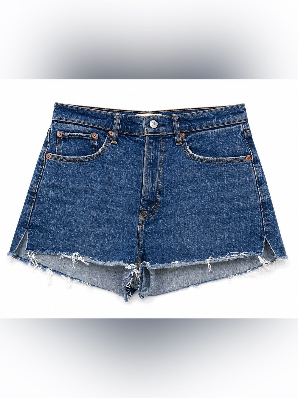 Abercrombie & Fitch Annie High Rise Denim Shorts Size 2